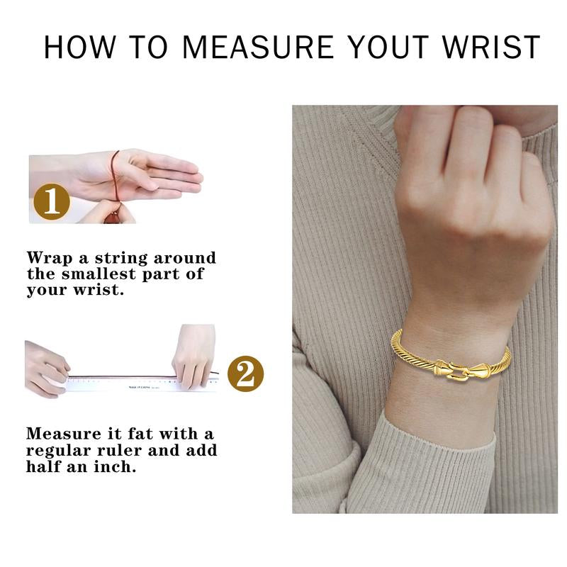 Stainless Steel Twisted Cable Wire Bracelets with Hook Adjustable Cuff Bangle Bracelet Vintage Jewelry Gift for Women